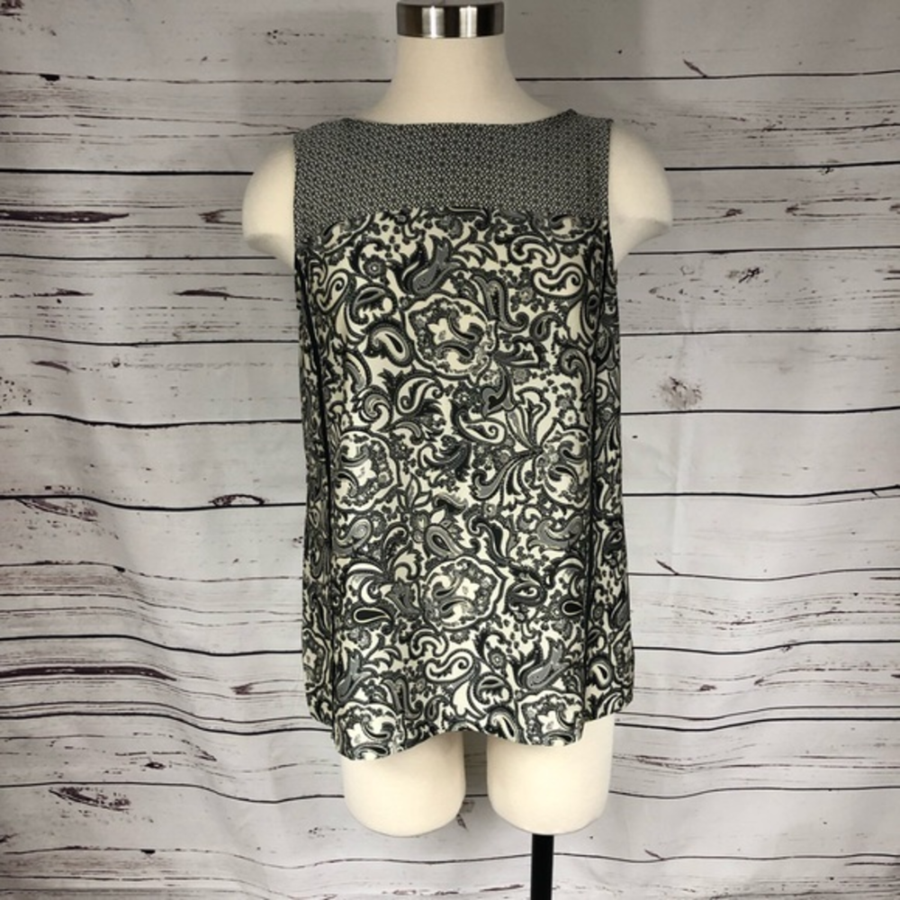 Ann Taylor Loft Paisley Top